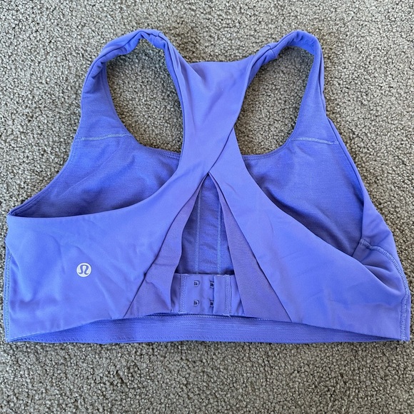 Purple sports bra, Lululemon size 10 - Picture 2 of 3